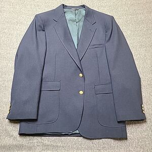 London Fog Mens Blazer 46R Navy Blue Sport-coat Jacket USA